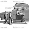 ICM 32114 US Helicopter Pilots Vietnam War 1/32